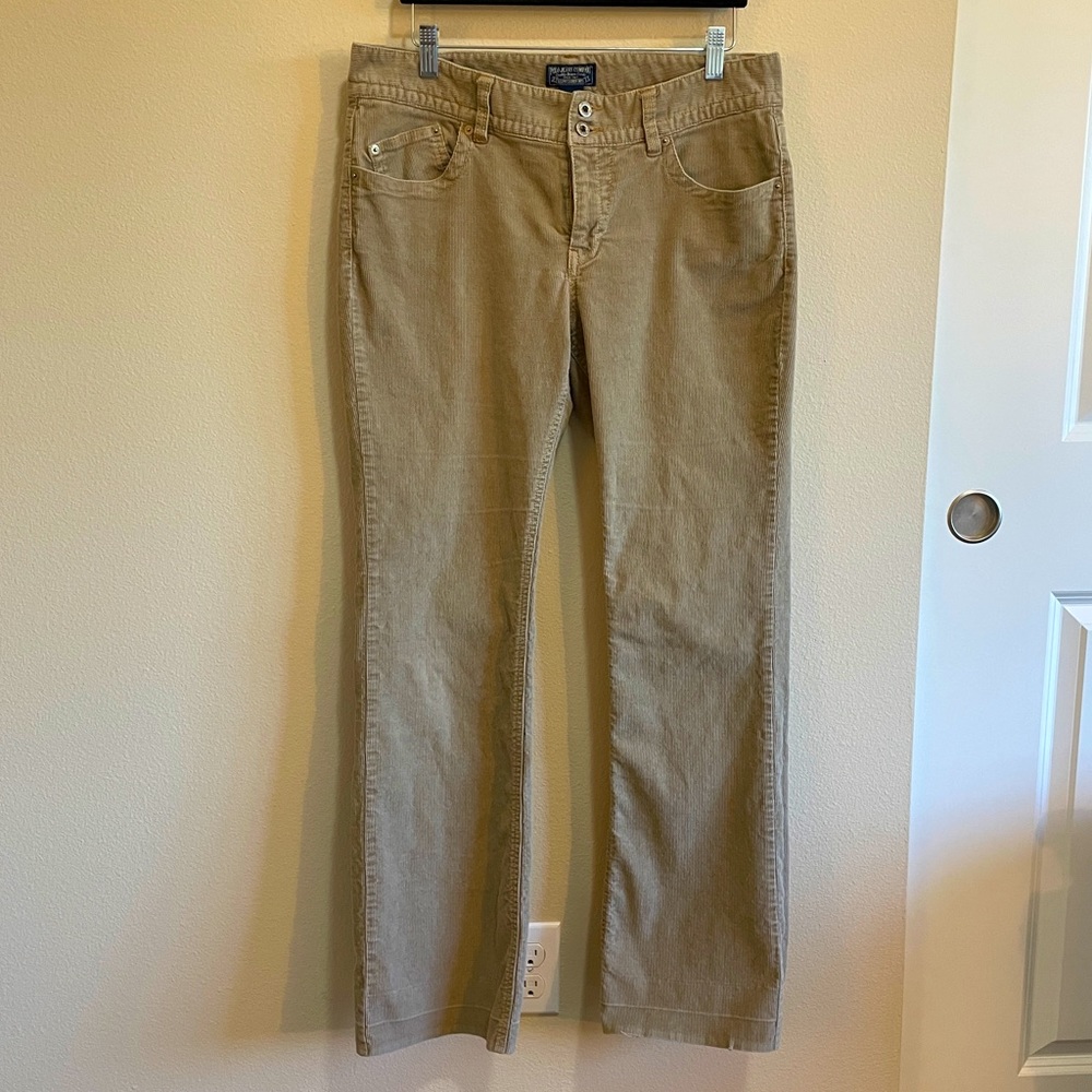 Polo Jeans Company Khaki Corduroy Bootcut Pants